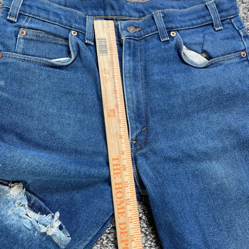 Vintage Levis 517 Orange Tab Men's 34x31 USA Made Bootcut Blue 00517-2017